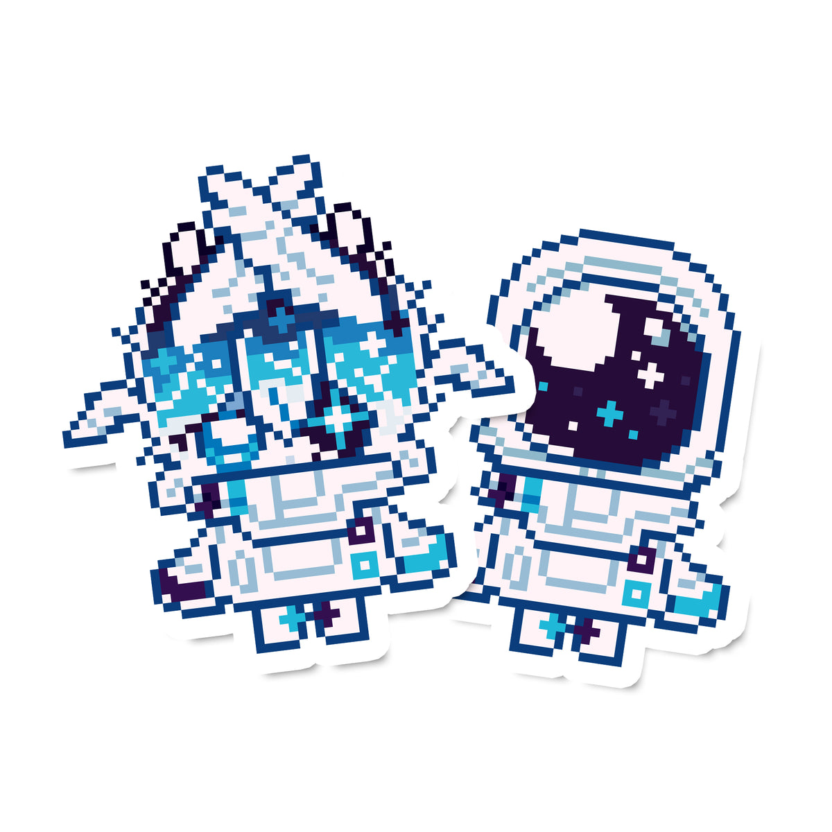 【Chips_cooked】Pixel Astreon Stickers/2pcs