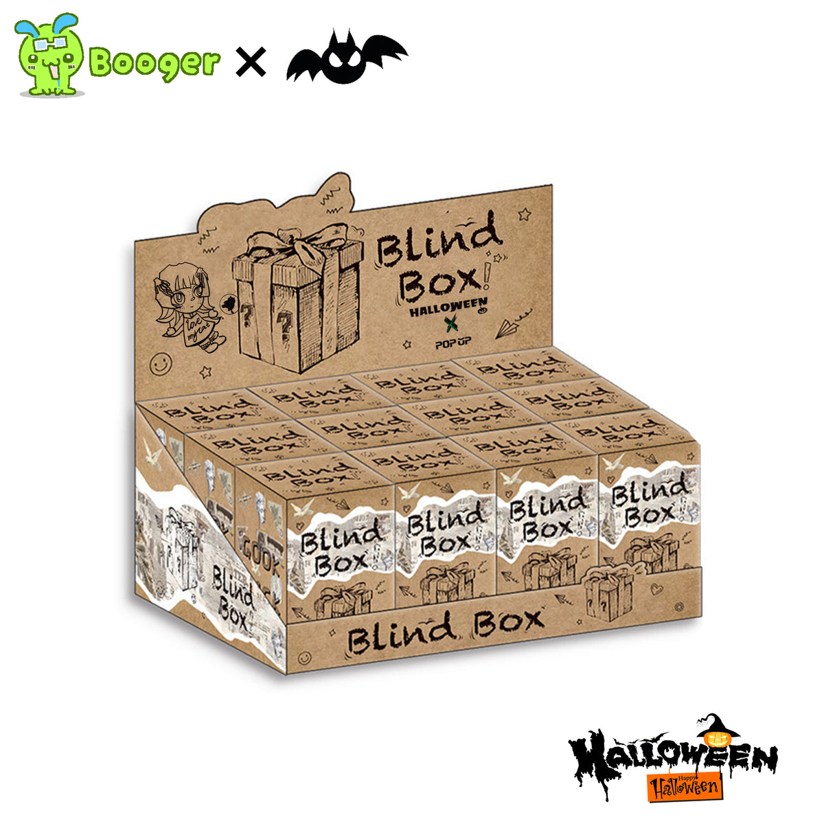 【Booger】Limited-Time Halloween Blind Box