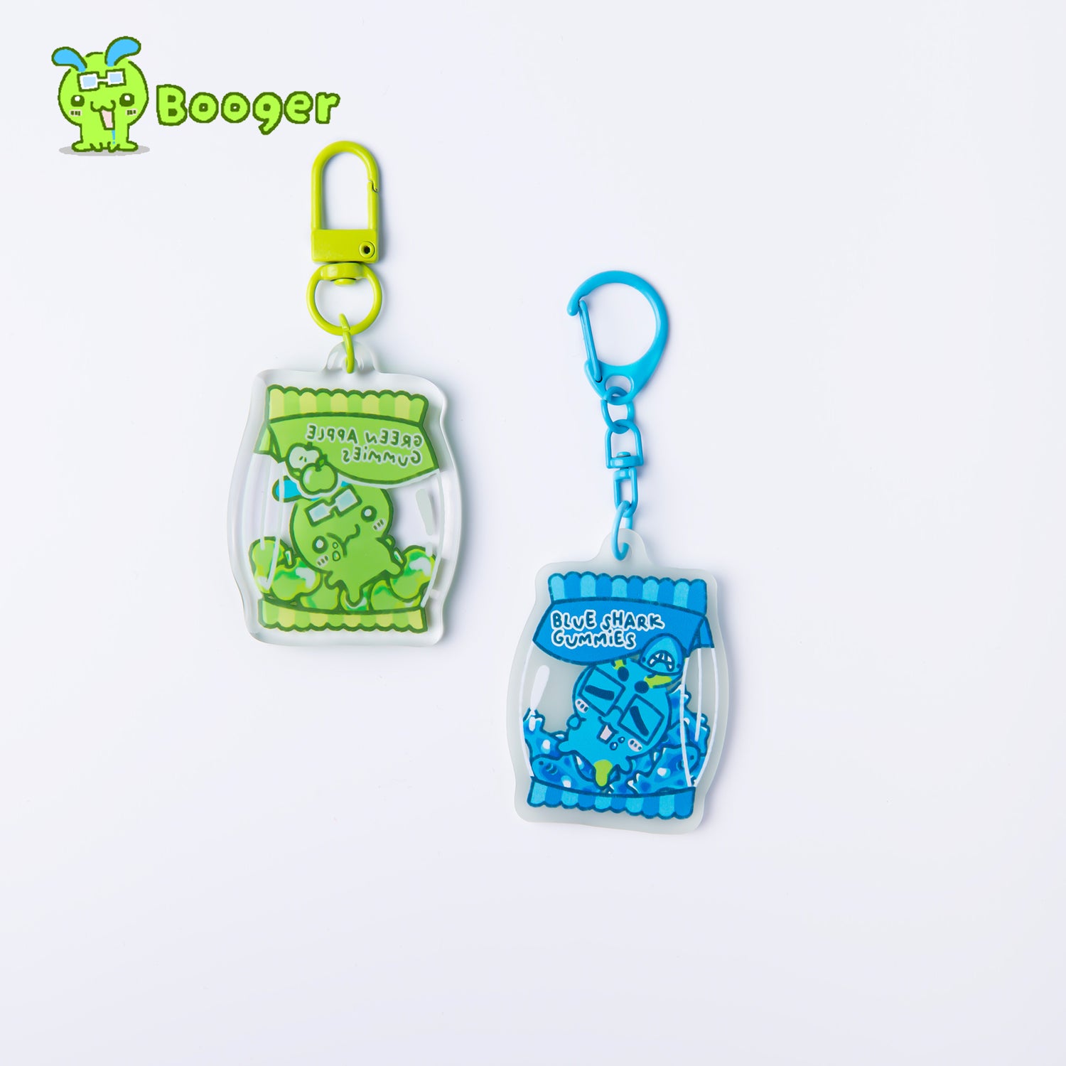 【Booger】Epoxy Acrylic Keychain