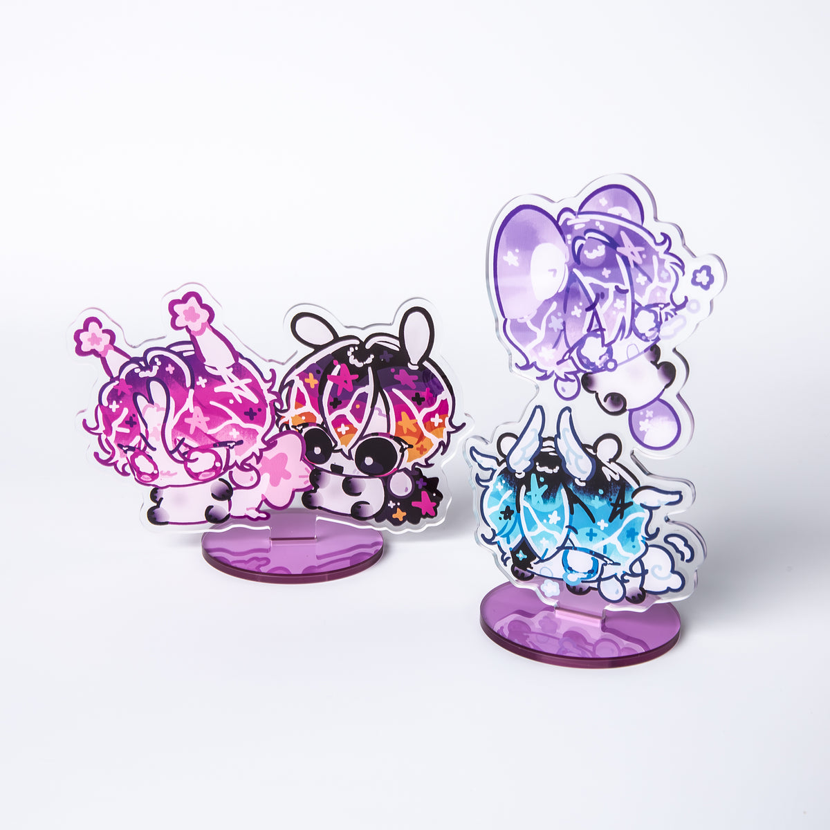 【Chips_cooked】Acrylic Standees Set/Round Base