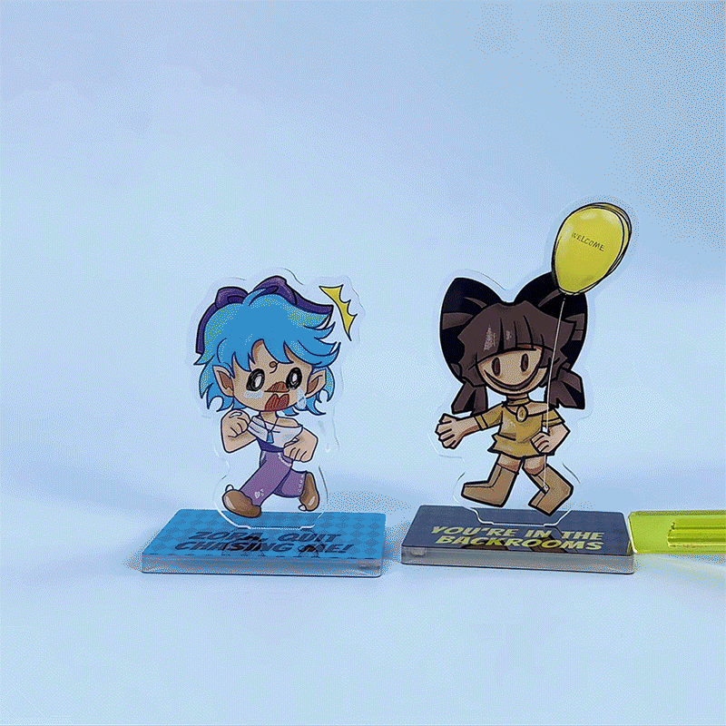 Custom Magnetic Acrylic Standee Set(With Magnetic Attraction & Repulsion)