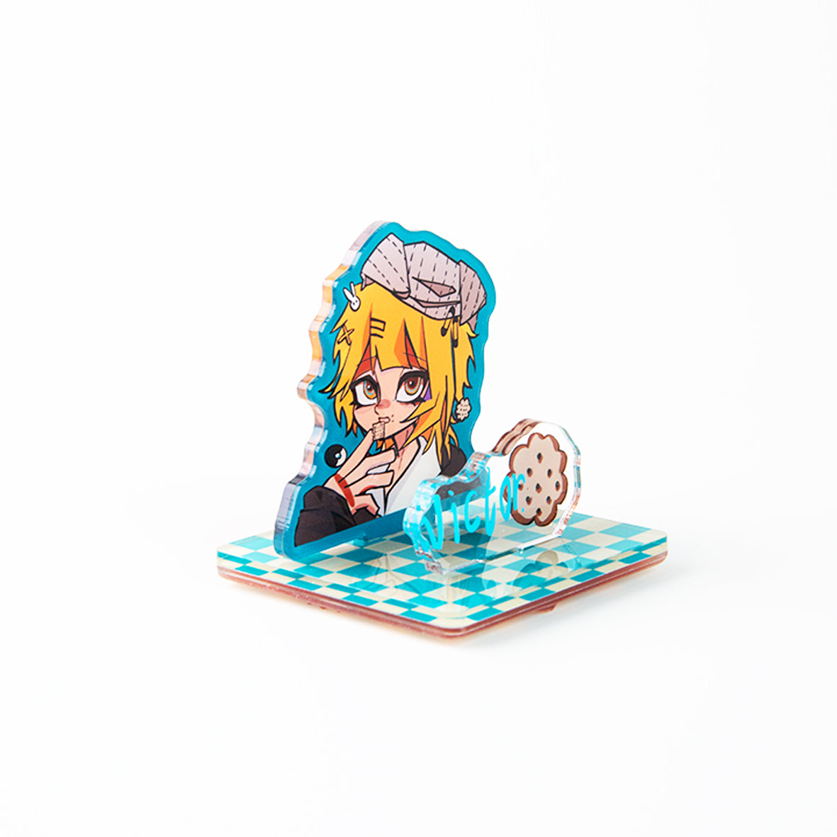 Custom Acrylic IP Character Stamp Standee